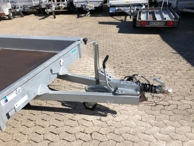 Jaunā Auto piekabe Hapert Indigo LF-2 3600 x 1740 x 200 mm, 3,5 to. Gitterrampe, 100 km/h, Parabelfederung: foto 9