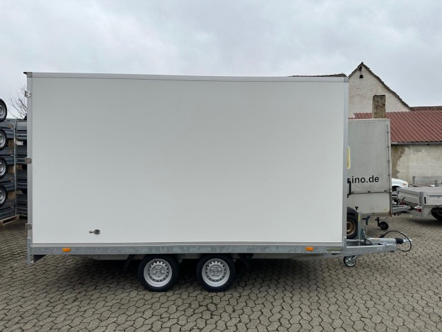 Hapert Sapphire H-2 400x200x210cm, ZG 3,0 to., Koffer Türe - Piekabe slēgtā virsbūve: foto 1 Hapert Sapphire H-2 400x200x210cm, ZG 3,0 to., Koffer Türe - Piekabe slēgtā virsbūve: foto 1