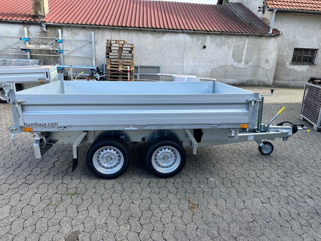 Jaunā Piekabe pašizgāzējs Humbaur 3-Seitenkipper HTK 2700.27 E-Pumpe Alu, 2670 x 1500 x 350 mm, 2,7 to.: foto 10