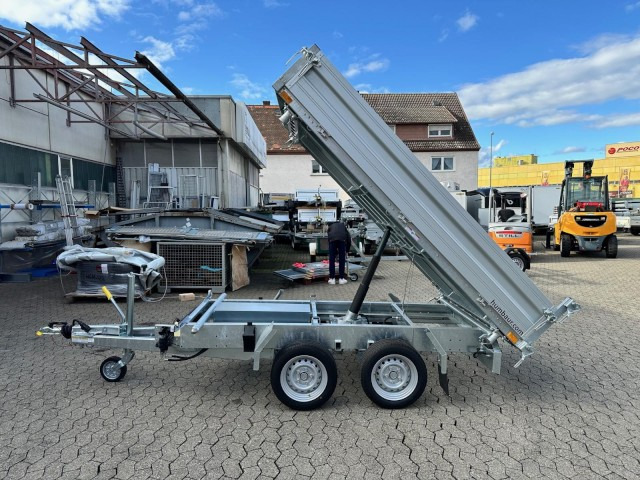 Jaunā Piekabe pašizgāzējs Humbaur 3-Seitenkipper HTK 2700.27 E-Pumpe Alu, 2670 x 1500 x 350 mm, 2,7 to.: foto 6