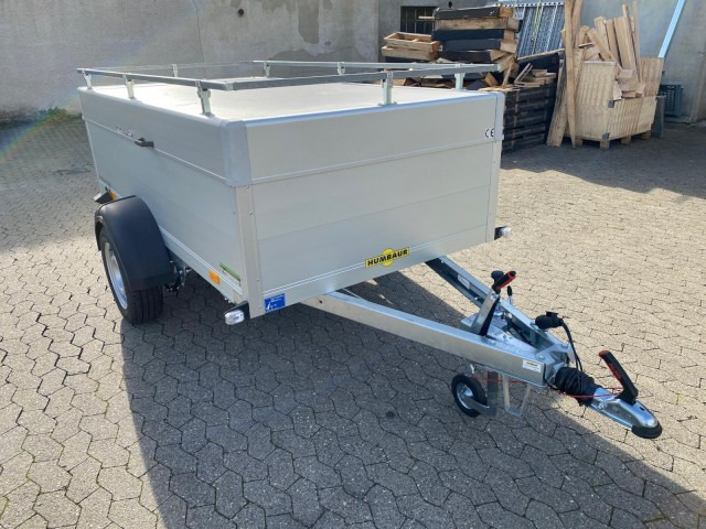 Humbaur HA 132513-5 mit Holz-Alu Deckel mit Reling 1300 kg, 2510 x 1310 x 500mm, 100 km/h - Auto piekabe: foto 3 Humbaur HA 132513-5 mit Holz-Alu Deckel mit Reling 1300 kg, 2510 x 1310 x 500mm, 100 km/h - Auto piekabe: foto 3