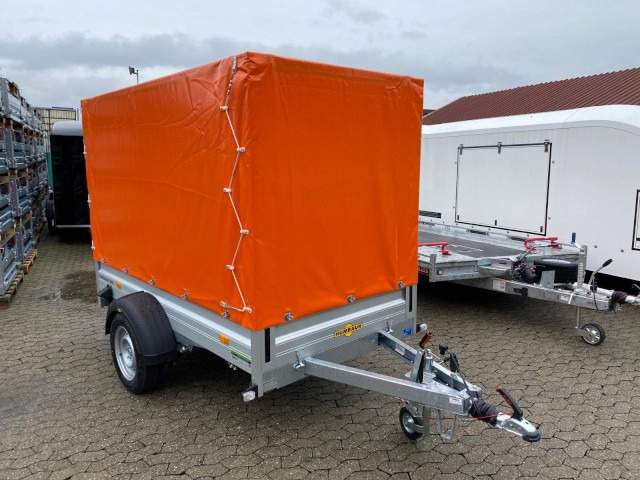 Humbaur HA 132513 mit KV, Hochplane 160 cm, 100 km/h 1300 kg, 2510 x 1310 x 350mm - Auto piekabe: foto 1 Humbaur HA 132513 mit KV, Hochplane 160 cm, 100 km/h 1300 kg, 2510 x 1310 x 350mm - Auto piekabe: foto 1
