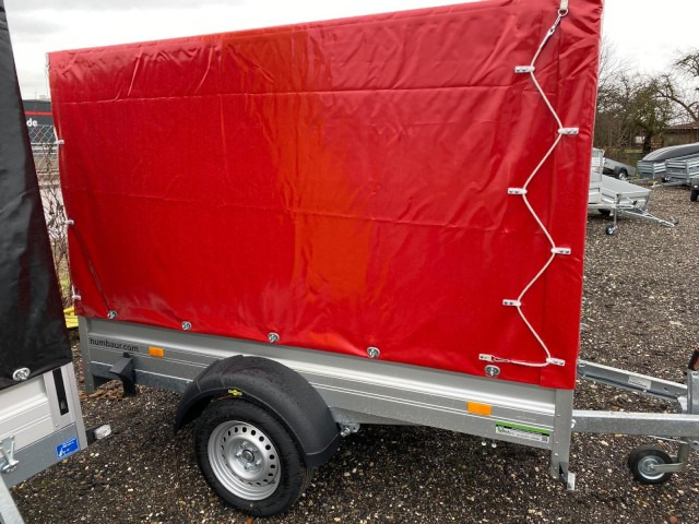 Humbaur HA 132513 mit KV, Hochplane 160 cm, 100 km/h 1300 kg, 2510 x 1310 x 350mm - Auto piekabe: foto 3 Humbaur HA 132513 mit KV, Hochplane 160 cm, 100 km/h 1300 kg, 2510 x 1310 x 350mm - Auto piekabe: foto 3