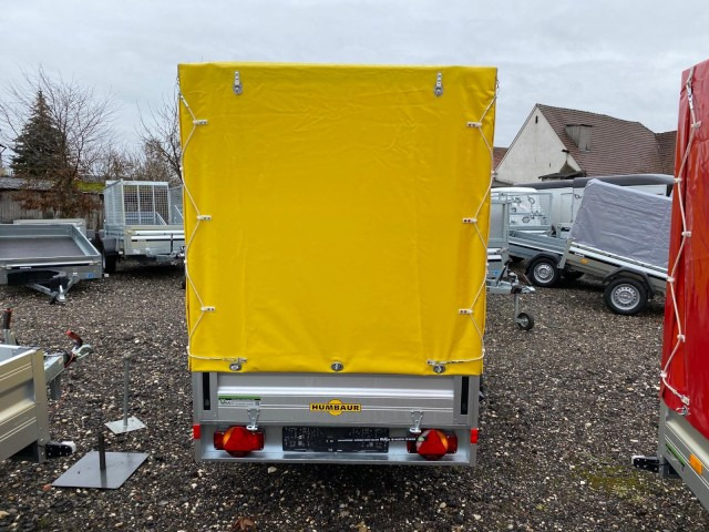 Humbaur HA 132513 mit KV, Hochplane 160 cm, 100 km/h 1300 kg, 2510 x 1310 x 350mm - Auto piekabe: foto 4 Humbaur HA 132513 mit KV, Hochplane 160 cm, 100 km/h 1300 kg, 2510 x 1310 x 350mm - Auto piekabe: foto 4