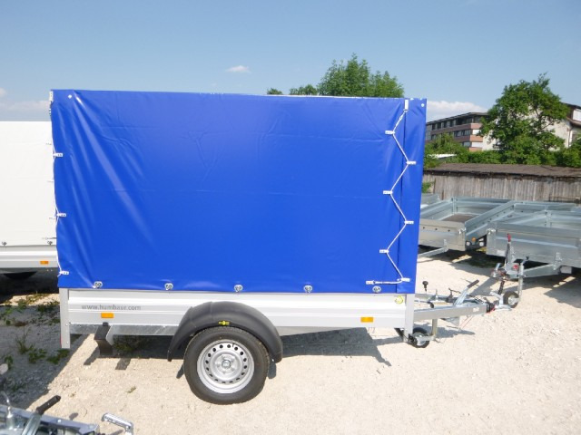 Humbaur HA 132513 mit KV, Hochplane 160 cm, 100 km/h 1300 kg, 2510 x 1310 x 350mm - Auto piekabe: foto 2 Humbaur HA 132513 mit KV, Hochplane 160 cm, 100 km/h 1300 kg, 2510 x 1310 x 350mm - Auto piekabe: foto 2