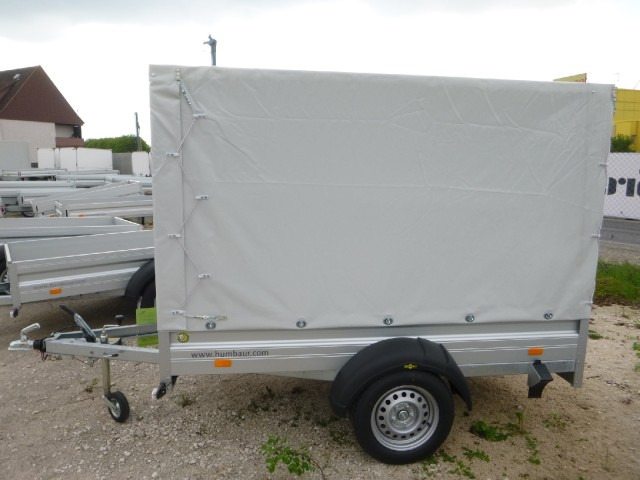 Humbaur HA 132513 mit KV, Hochplane 160 cm, 100 km/h 1300 kg, 2510 x 1310 x 350mm - Auto piekabe: foto 2 Humbaur HA 132513 mit KV, Hochplane 160 cm, 100 km/h 1300 kg, 2510 x 1310 x 350mm - Auto piekabe: foto 2