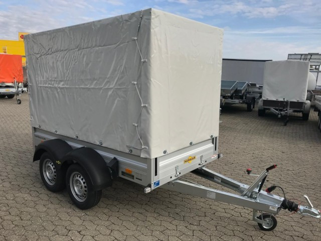 Humbaur HA 202513 mit KV, Hochplane 160 cm, 2000 kg, 2510 x 1310 x 350mm - Auto piekabe: foto 1 Humbaur HA 202513 mit KV, Hochplane 160 cm, 2000 kg, 2510 x 1310 x 350mm - Auto piekabe: foto 1
