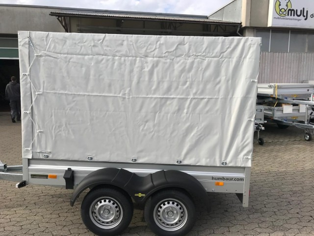 Humbaur HA 202513 mit KV, Hochplane 160 cm, 2000 kg, 2510 x 1310 x 350mm - Auto piekabe: foto 3 Humbaur HA 202513 mit KV, Hochplane 160 cm, 2000 kg, 2510 x 1310 x 350mm - Auto piekabe: foto 3