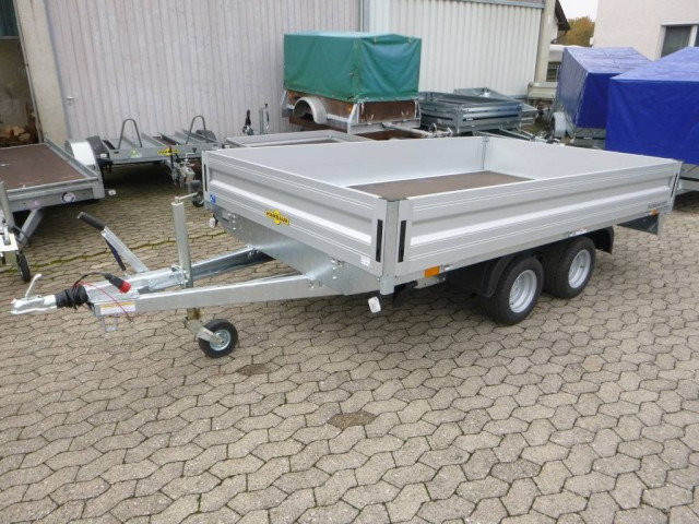 Humbaur HN 253118 Hochlader 2,5 to. 3100 x 1850 x 350 mm - Auto piekabe: foto 1 Humbaur HN 253118 Hochlader 2,5 to. 3100 x 1850 x 350 mm - Auto piekabe: foto 1
