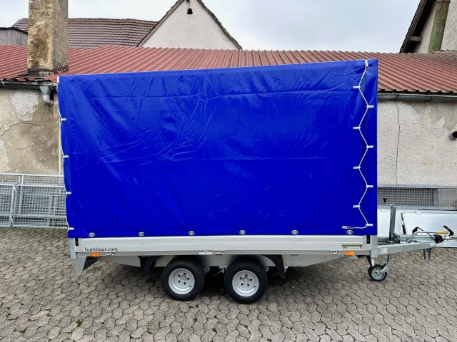 Humbaur HN 253118 Hochlader 2,5 to. Hochplane 200 cm, 100 km/h, 3100 x 1850 x 350 mm - Auto piekabe: foto 3 Humbaur HN 253118 Hochlader 2,5 to. Hochplane 200 cm, 100 km/h, 3100 x 1850 x 350 mm - Auto piekabe: foto 3