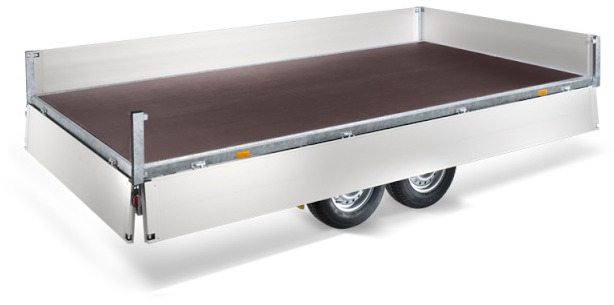 Humbaur HT 304121 Hochlader 3,0 to. 4100 x 2100 x 350 mm - Auto piekabe: foto 2 Humbaur HT 304121 Hochlader 3,0 to. 4100 x 2100 x 350 mm - Auto piekabe: foto 2