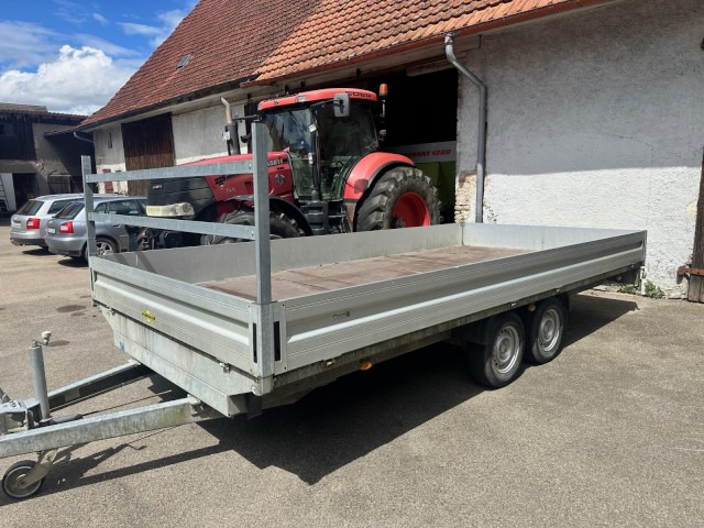Humbaur HT 35 52 25 GR Hochlader 3,5 to. 5220 x 2470 x 350 mm - Auto piekabe: foto 3 Humbaur HT 35 52 25 GR Hochlader 3,5 to. 5220 x 2470 x 350 mm - Auto piekabe: foto 3