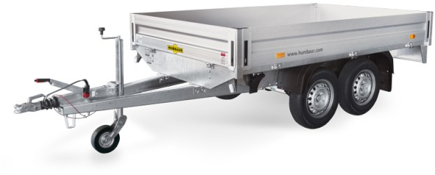 Humbaur HT 353118 Hochlader 3,5 to. 3100 x 1850 x 350 mm - Auto piekabe: foto 1 Humbaur HT 353118 Hochlader 3,5 to. 3100 x 1850 x 350 mm - Auto piekabe: foto 1