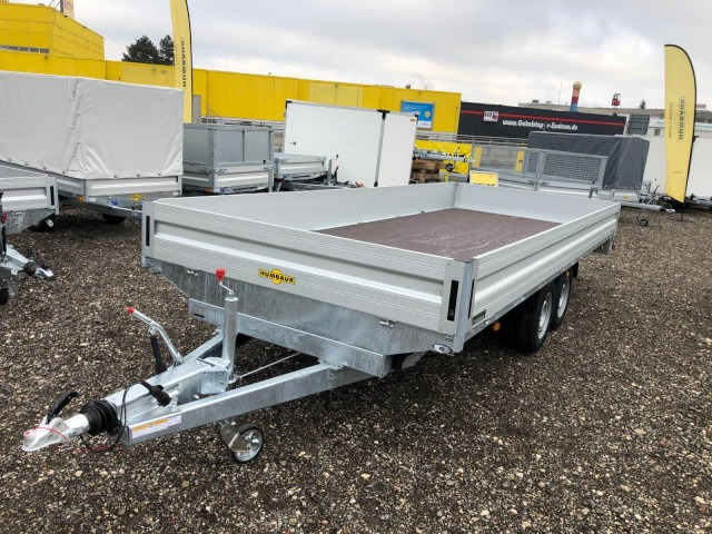 Humbaur HT 354121 Hochlader 3,5 to. 4100 x 2100 x 350 mm - Auto piekabe: foto 5 Humbaur HT 354121 Hochlader 3,5 to. 4100 x 2100 x 350 mm - Auto piekabe: foto 5