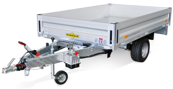 Humbaur HUK 132314 Heckkipper 1,3 t. 2300 x 1400 x 300mm - Piekabe pašizgāzējs: foto 2 Humbaur HUK 132314 Heckkipper 1,3 t. 2300 x 1400 x 300mm - Piekabe pašizgāzējs: foto 2
