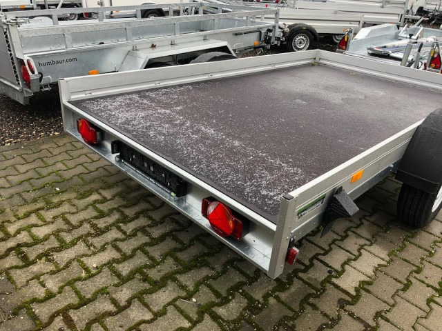 Humbaur Kleinfahrzeugtransporter KFT 153117, 1,5 t. 3115 x 1765 x 150 mm - Motocikla piekabe: foto 4 Humbaur Kleinfahrzeugtransporter KFT 153117, 1,5 t. 3115 x 1765 x 150 mm - Motocikla piekabe: foto 4