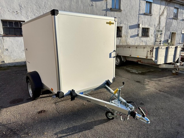 Humbaur Koffer HK 152515-15P FlexZurr 1,5 t. 2510 x 1310 x 1520 mm - Piekabe slēgtā virsbūve: foto 1 Humbaur Koffer HK 152515-15P FlexZurr 1,5 t. 2510 x 1310 x 1520 mm - Piekabe slēgtā virsbūve: foto 1