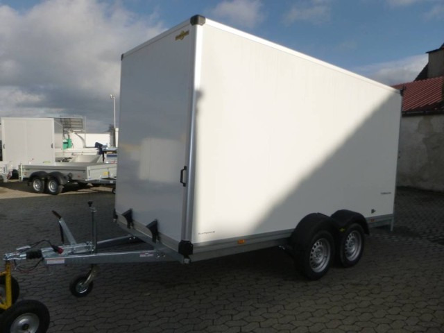 Humbaur Koffer HK 254218-20 PF30, 2,5 to. 4185x1730x1885mm - Piekabe slēgtā virsbūve: foto 1 Humbaur Koffer HK 254218-20 PF30, 2,5 to. 4185x1730x1885mm - Piekabe slēgtā virsbūve: foto 1