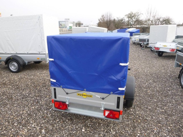 Humbaur Startrailer H 752010 mit Hochplane 750 kg 2050x1095x300mm - Auto piekabe: foto 5 Humbaur Startrailer H 752010 mit Hochplane 750 kg 2050x1095x300mm - Auto piekabe: foto 5