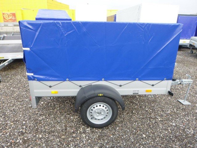 Humbaur Startrailer H 752010 mit Hochplane 750 kg 2050x1095x300mm - Auto piekabe: foto 4 Humbaur Startrailer H 752010 mit Hochplane 750 kg 2050x1095x300mm - Auto piekabe: foto 4