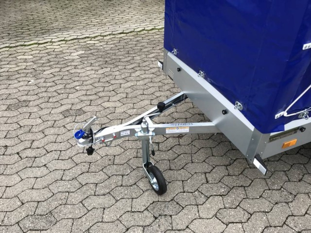 Humbaur Steely mit Hochplane 140 cm, 750 kg 2050x1095x300mm - Auto piekabe: foto 2 Humbaur Steely mit Hochplane 140 cm, 750 kg 2050x1095x300mm - Auto piekabe: foto 2