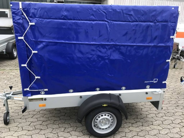 Humbaur Steely mit Hochplane 140 cm, 750 kg 2050x1095x300mm - Auto piekabe: foto 3 Humbaur Steely mit Hochplane 140 cm, 750 kg 2050x1095x300mm - Auto piekabe: foto 3
