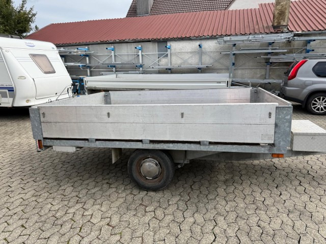 Hymer Anhänger Hochlader, 1000 kg, 2980 x 1920 x 400 mm - Auto piekabe: foto 3 Hymer Anhänger Hochlader, 1000 kg, 2980 x 1920 x 400 mm - Auto piekabe: foto 3