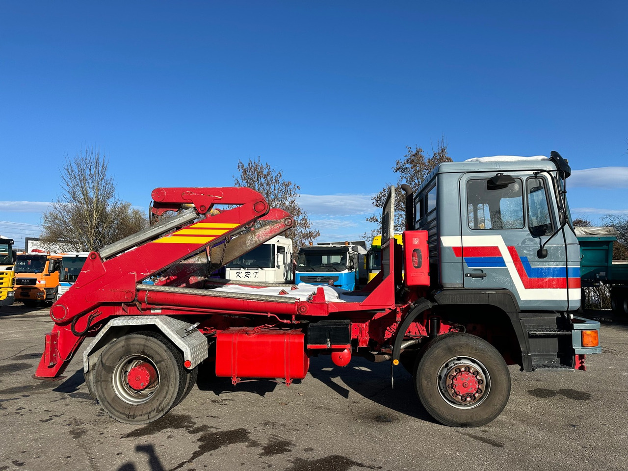 MAN 19.362 FA 4x4 Top zustand - Būvgružu konteineru vedējs: foto 5 MAN 19.362 FA 4x4 Top zustand - Būvgružu konteineru vedējs: foto 5