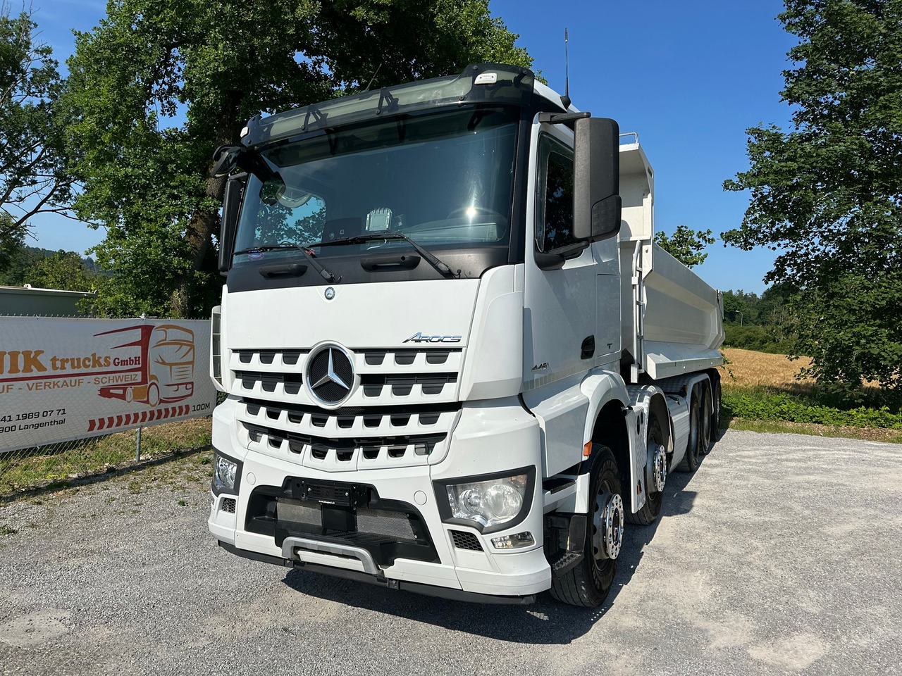 MERCEDES-BENZ Arocs 4451 10x4 Kipper - Kravas automašīna pašizgāzējs: foto 4 MERCEDES-BENZ Arocs 4451 10x4 Kipper - Kravas automašīna pašizgāzējs: foto 4