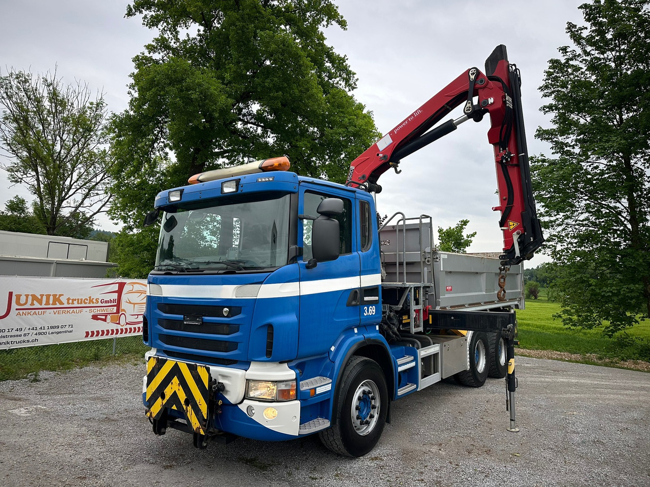 SCANIA G440 6x4 Kran+Kipper ORG-km 57.000 - Kravas automašīna pašizgāzējs, Kravas auto ar manipulatoru: foto 1 SCANIA G440 6x4 Kran+Kipper ORG-km 57.000 - Kravas automašīna pašizgāzējs, Kravas auto ar manipulatoru: foto 1