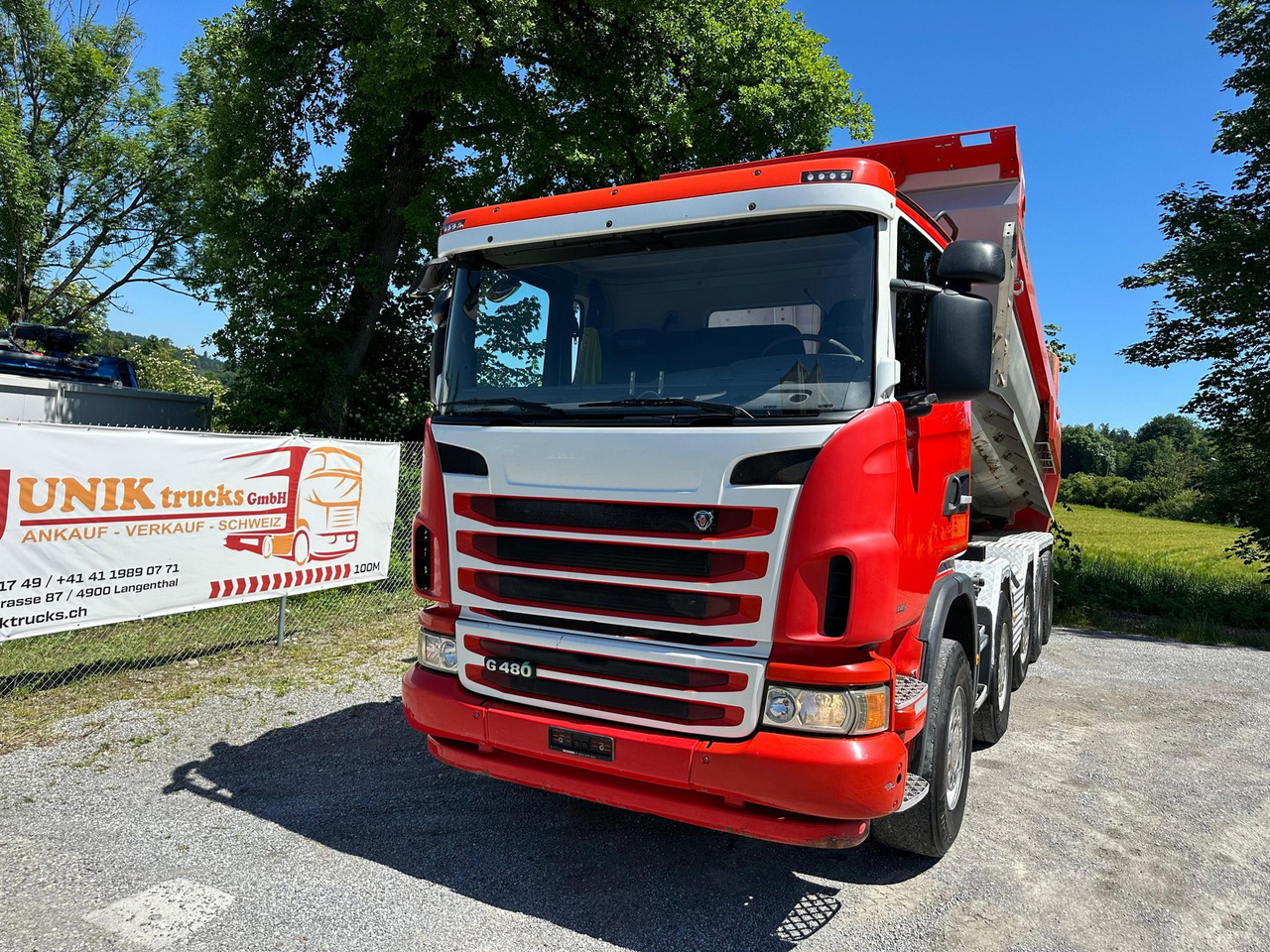 SCANIA G480 10x4 Kipper - Kravas automašīna pašizgāzējs: foto 1 SCANIA G480 10x4 Kipper - Kravas automašīna pašizgāzējs: foto 1