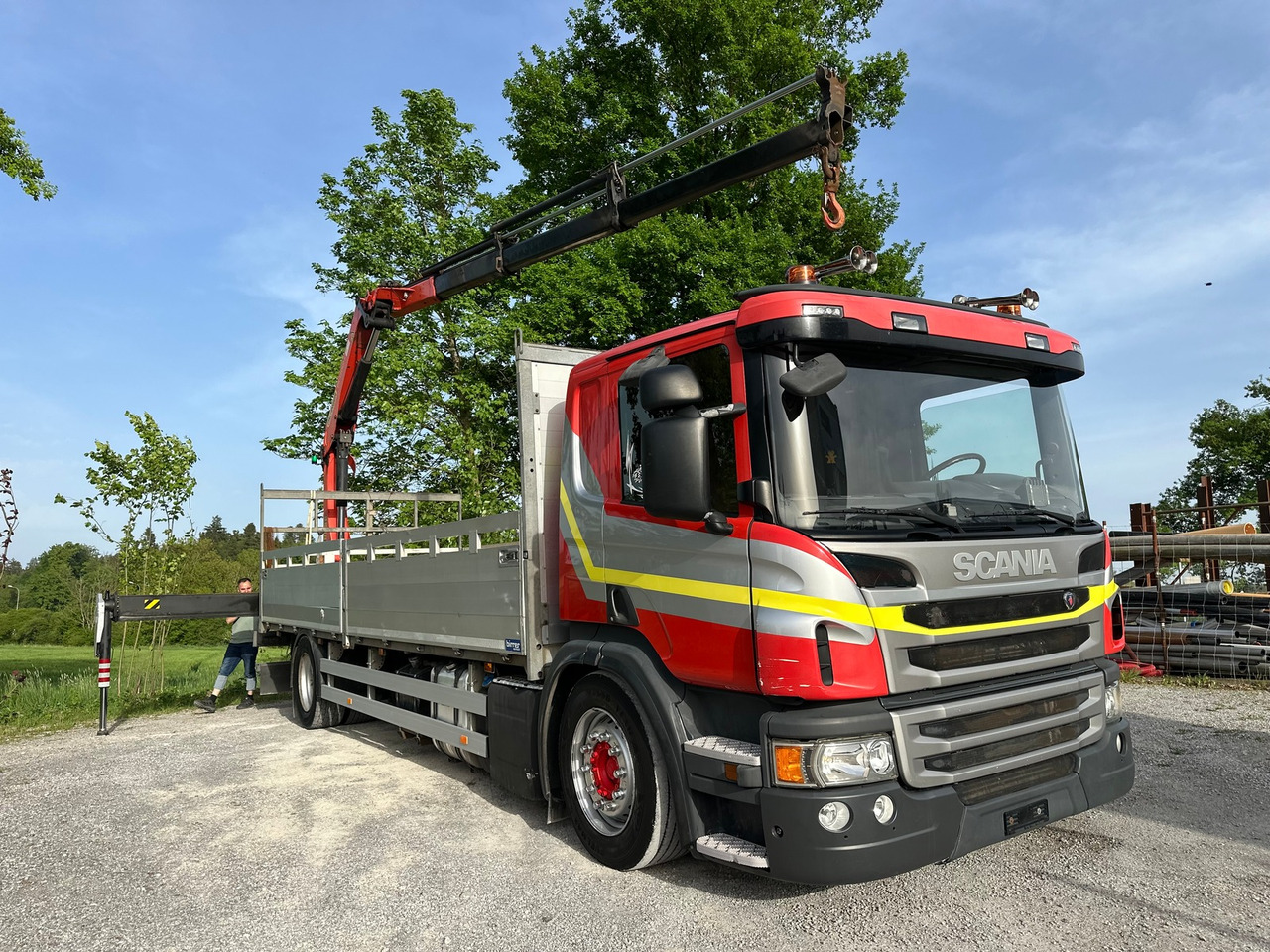 SCANIA P410 Euro6 4x2 Palfinger 13001 - Bortu kravas automašīna/ Platforma, Kravas auto ar manipulatoru: foto 2 SCANIA P410 Euro6 4x2 Palfinger 13001 - Bortu kravas automašīna/ Platforma, Kravas auto ar manipulatoru: foto 2