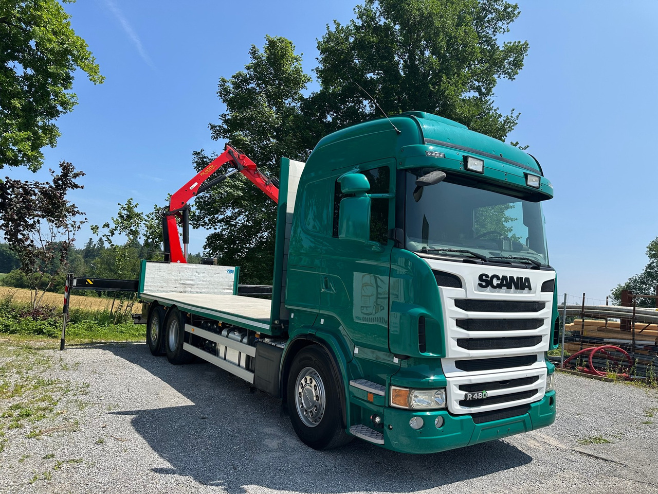 SCANIA R 480 6x2 Palfinger 16502 - Bortu kravas automašīna/ Platforma, Kravas auto ar manipulatoru: foto 3 SCANIA R 480 6x2 Palfinger 16502 - Bortu kravas automašīna/ Platforma, Kravas auto ar manipulatoru: foto 3