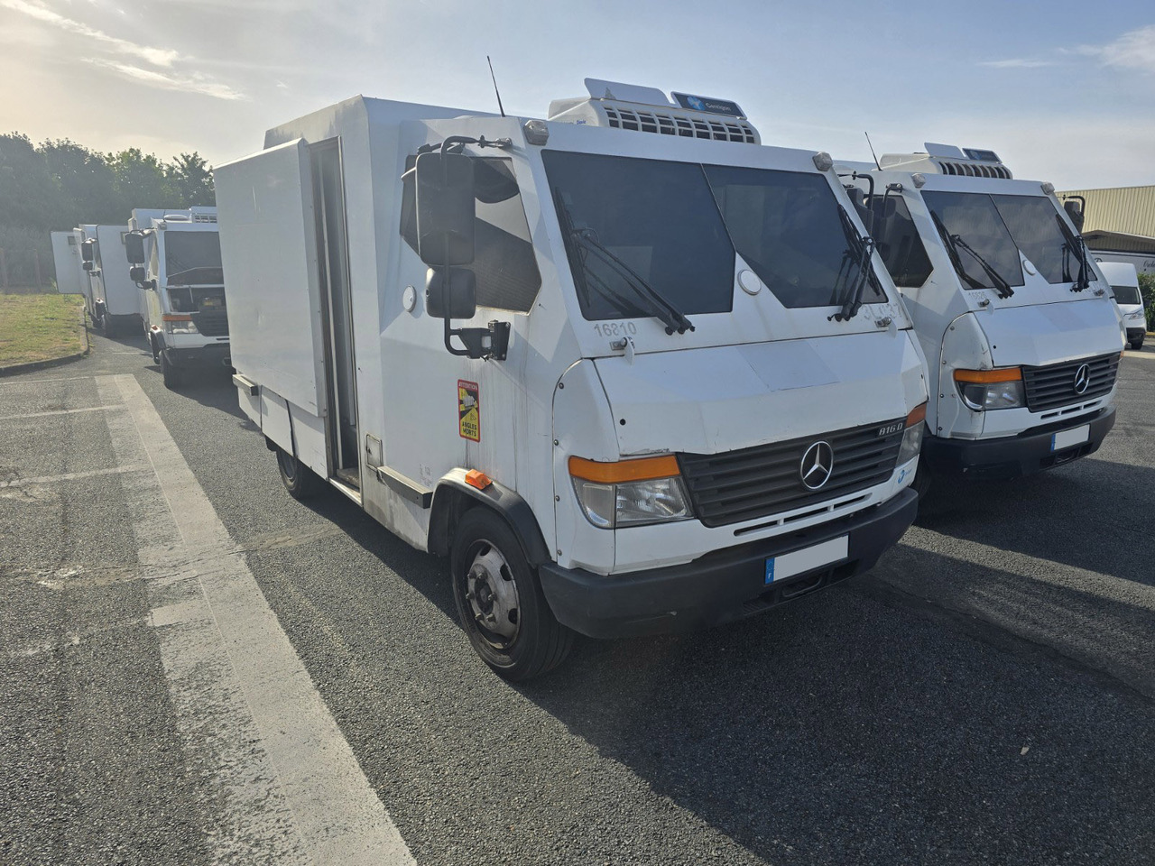 Mercedes Vario 816 - Inkasācijas mašīna: foto 1 Mercedes Vario 816 - Inkasācijas mašīna: foto 1
