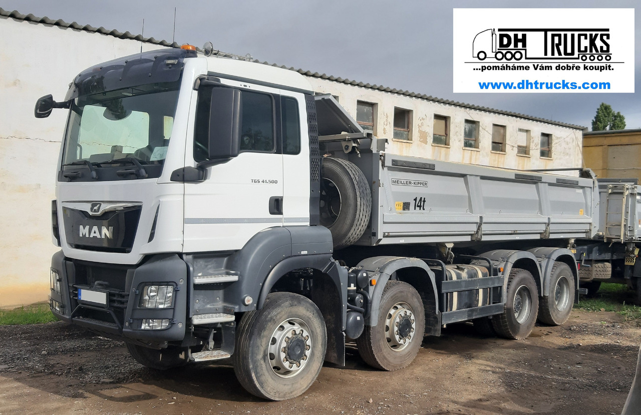 MAN TGS 41.500 8x6 BB MEILLER S3 BORDMATIC / TAŽNÉ * AHK 36.000 kg / souprava * Zug 60.000 kg - Kravas automašīna pašizgāzējs: foto 2 MAN TGS 41.500 8x6 BB MEILLER S3 BORDMATIC / TAŽNÉ * AHK 36.000 kg / souprava * Zug 60.000 kg - Kravas automašīna pašizgāzējs: foto 2