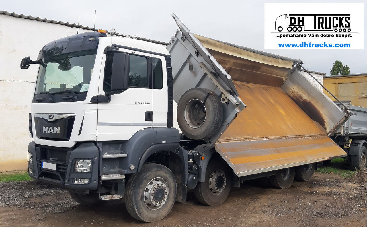 MAN TGS 41.500 8x6 BB MEILLER S3 BORDMATIC / TAŽNÉ * AHK 36.000 kg / souprava * Zug 60.000 kg - Kravas automašīna pašizgāzējs: foto 1 MAN TGS 41.500 8x6 BB MEILLER S3 BORDMATIC / TAŽNÉ * AHK 36.000 kg / souprava * Zug 60.000 kg - Kravas automašīna pašizgāzējs: foto 1