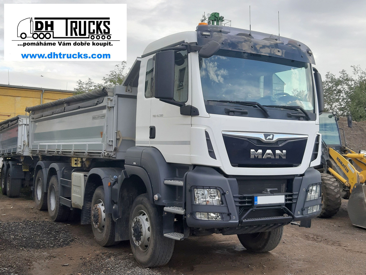 MAN TGS 41.500 8x6 BB MEILLER S3 BORDMATIC / TAŽNÉ * AHK 36.000 kg / souprava * Zug 60.000 kg - Kravas automašīna pašizgāzējs: foto 4 MAN TGS 41.500 8x6 BB MEILLER S3 BORDMATIC / TAŽNÉ * AHK 36.000 kg / souprava * Zug 60.000 kg - Kravas automašīna pašizgāzējs: foto 4