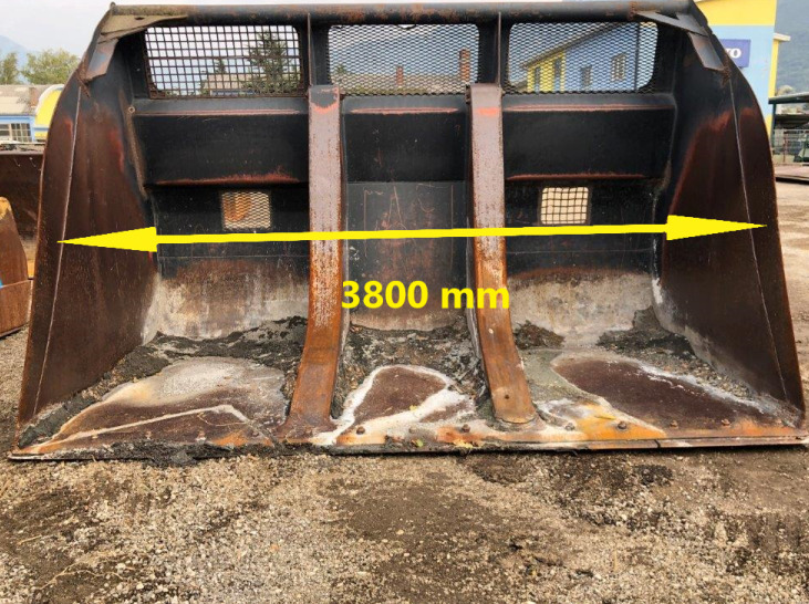 3800 mm Volvo - Iekrāvēja kauss - Celtniecības tehnika: foto 1 3800 mm Volvo - Iekrāvēja kauss - Celtniecības tehnika: foto 1