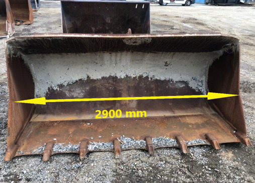 Caterpillar loader bucket 2900 mm - Iekrāvēja kauss: foto 1 Caterpillar loader bucket 2900 mm - Iekrāvēja kauss: foto 1