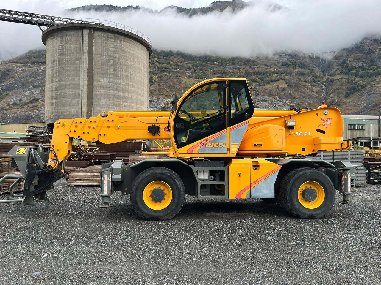 Dieci Pegasus 50.21 - Teleskopiskais riteņu iekrāvējs: foto 1 Dieci Pegasus 50.21 - Teleskopiskais riteņu iekrāvējs: foto 1