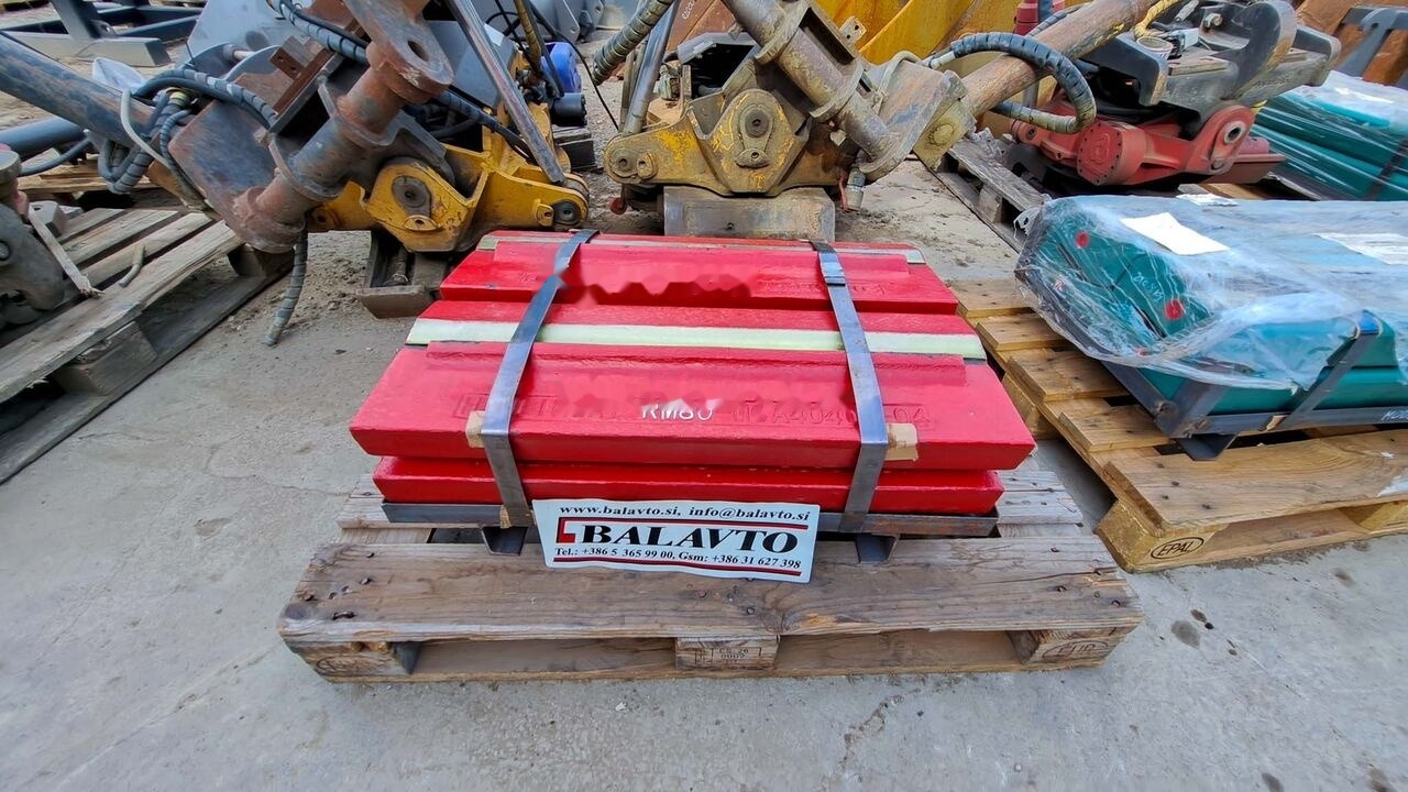 Blow bar Rubble Master RM80 for crusher - Rezerves daļa - Drupinātājs: foto 3 Blow bar Rubble Master RM80 for crusher - Rezerves daļa - Drupinātājs: foto 3