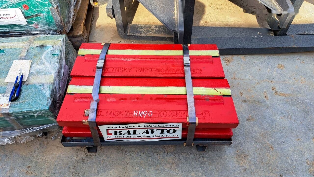 Blow bar Rubble Master RM90 for crusher - Rezerves daļa - Drupinātājs: foto 2 Blow bar Rubble Master RM90 for crusher - Rezerves daļa - Drupinātājs: foto 2