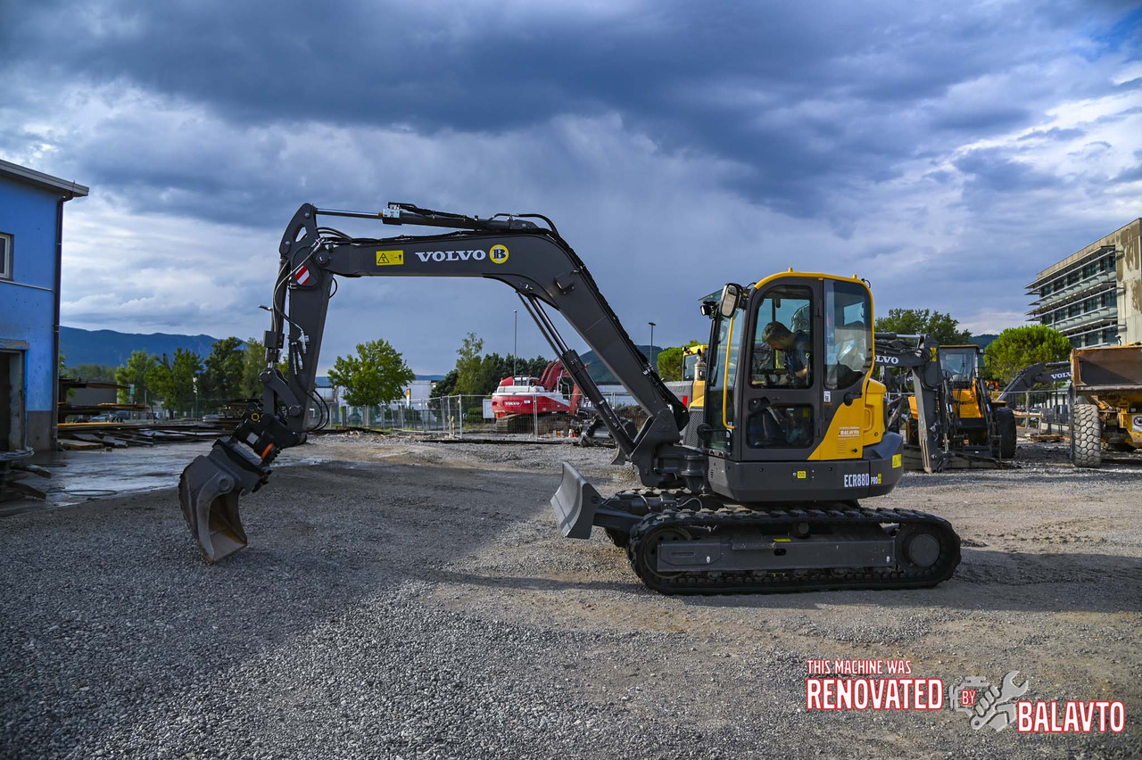 VOLVO ECR88D - Mini-ekskavators: foto 3 VOLVO ECR88D - Mini-ekskavators: foto 3