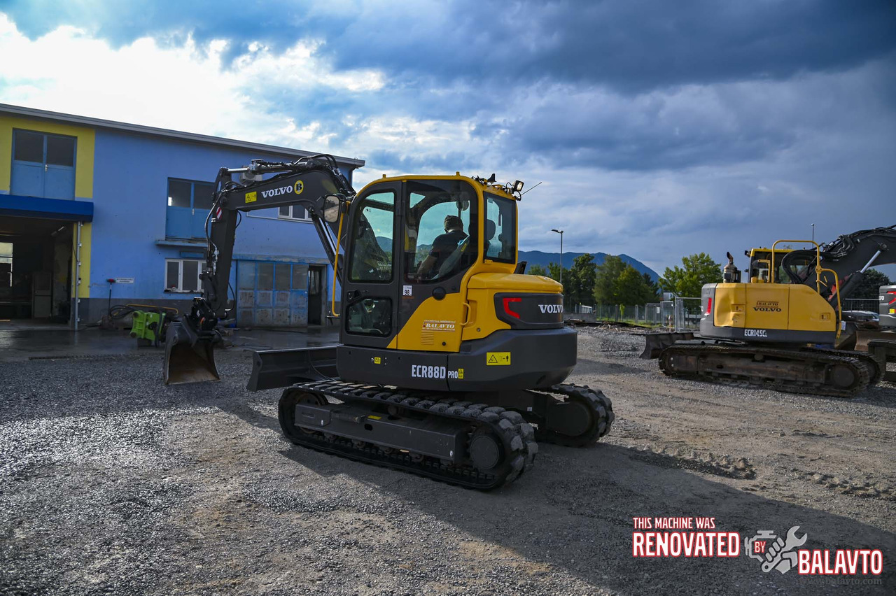 VOLVO ECR88D - Mini-ekskavators: foto 5 VOLVO ECR88D - Mini-ekskavators: foto 5