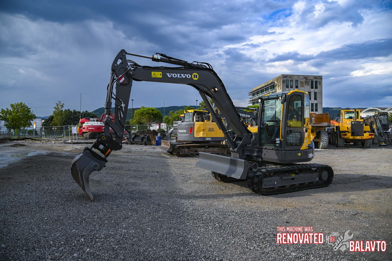 VOLVO ECR88D - Mini-ekskavators: foto 2 VOLVO ECR88D - Mini-ekskavators: foto 2