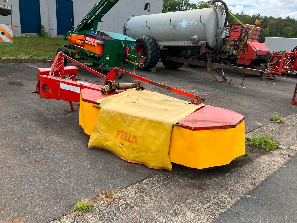 Heckmähwerk Fella KM 187 Trommelmäher 1,80m - Pļāvējs: foto 3 Heckmähwerk Fella KM 187 Trommelmäher 1,80m - Pļāvējs: foto 3