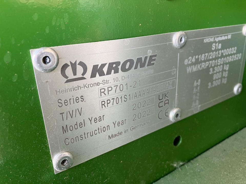 Krone Comprima F 155 XC Rundballenpresse Lagermaschine - Rituļu prese: foto 5 Krone Comprima F 155 XC Rundballenpresse Lagermaschine - Rituļu prese: foto 5