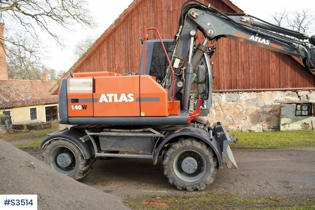 Atlas 140W Excavator - Riteņu ekskavators: foto 3 Atlas 140W Excavator - Riteņu ekskavators: foto 3