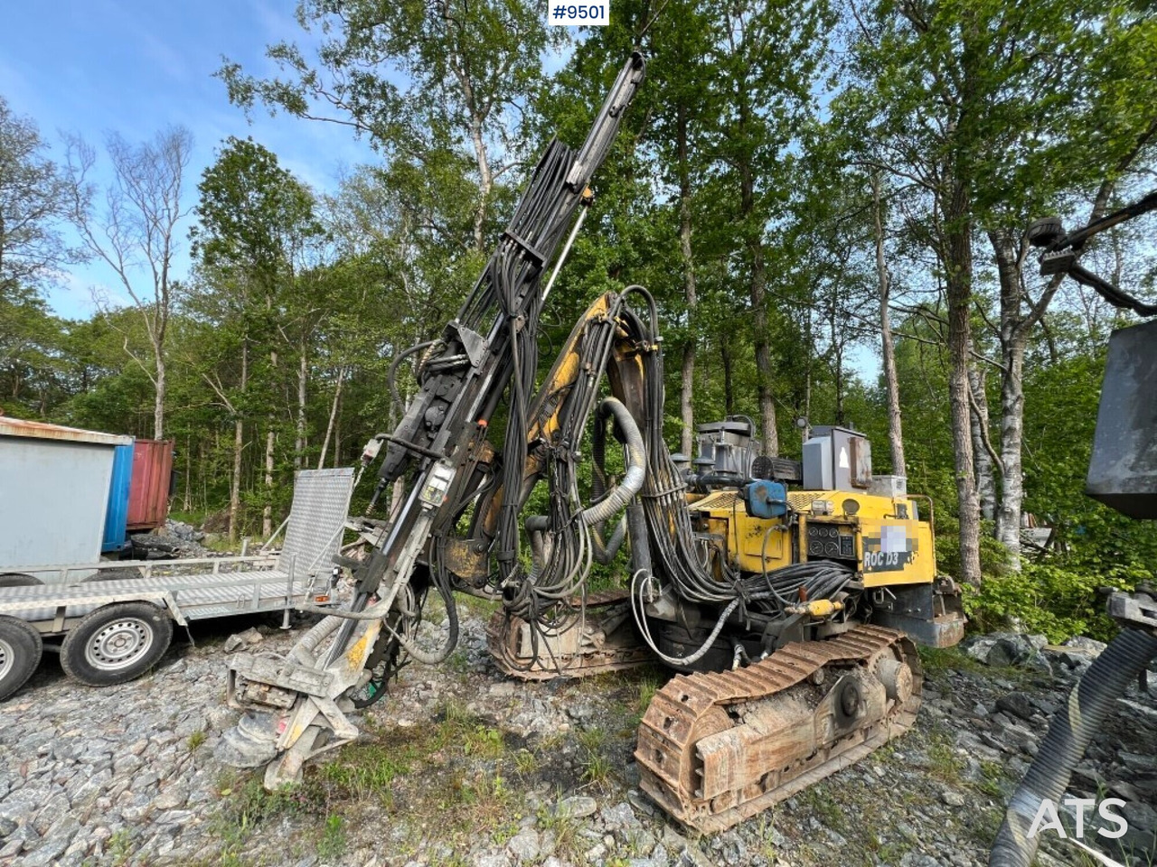 Atlas Copco Roc D3 Drill rig - Urbšanas mašīna: foto 1 Atlas Copco Roc D3 Drill rig - Urbšanas mašīna: foto 1