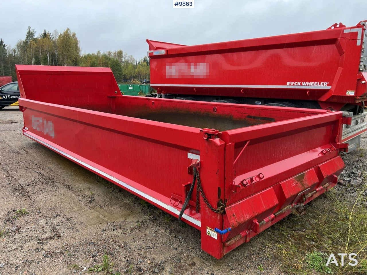 B.K:s Lastväxlarflak - Sparsamt använd - Huka konteiners: foto 4 B.K:s Lastväxlarflak - Sparsamt använd - Huka konteiners: foto 4